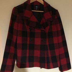 Buffalo plaid Gap jacket